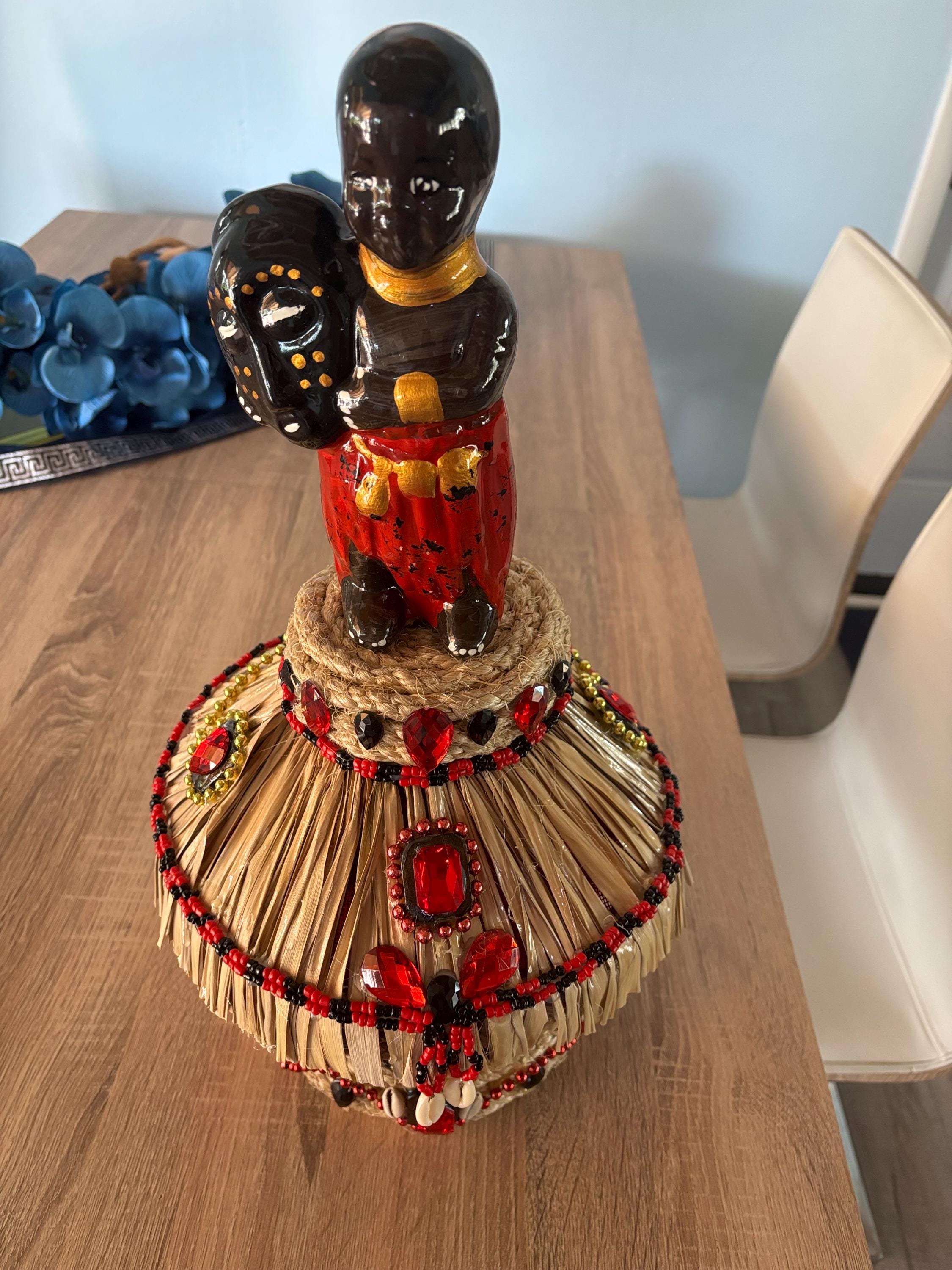 Casita de  Eleggua with Guano Details