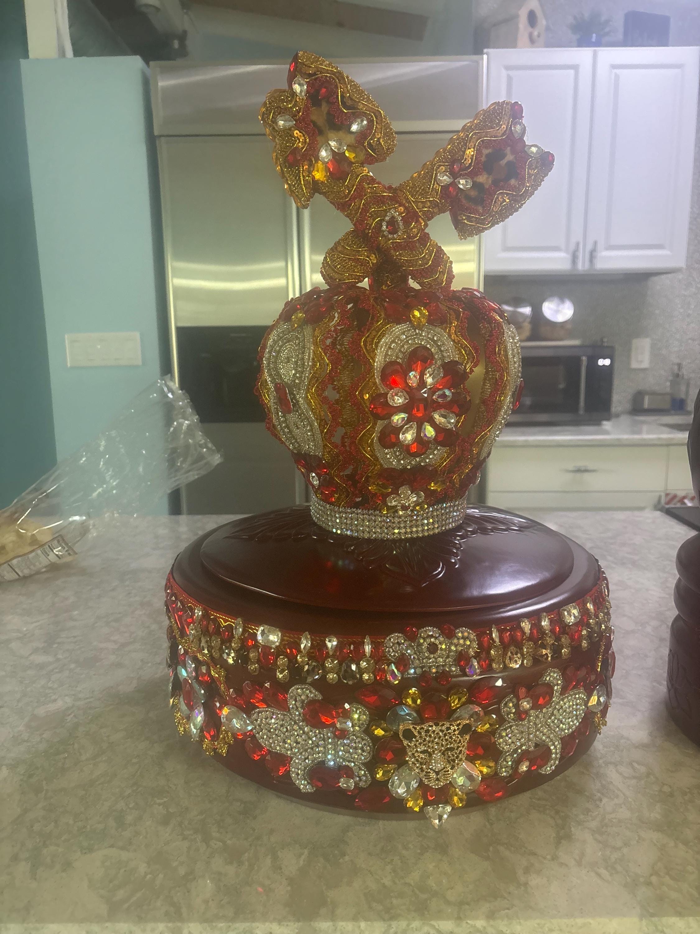 batea de shango , pilon y corona