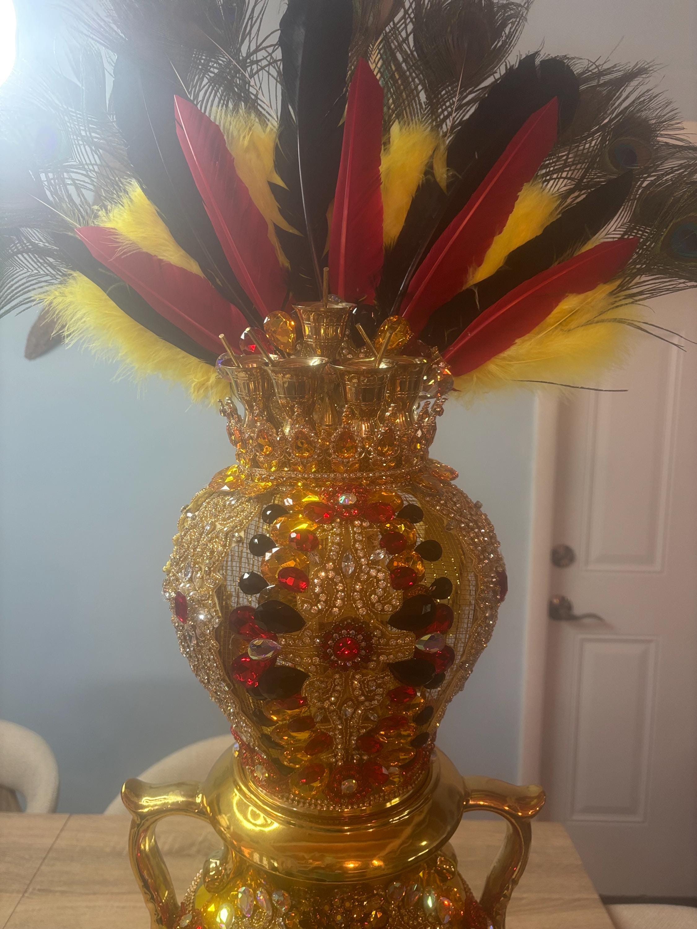 Set sopera Pedestal y corona de oshun ibu kole