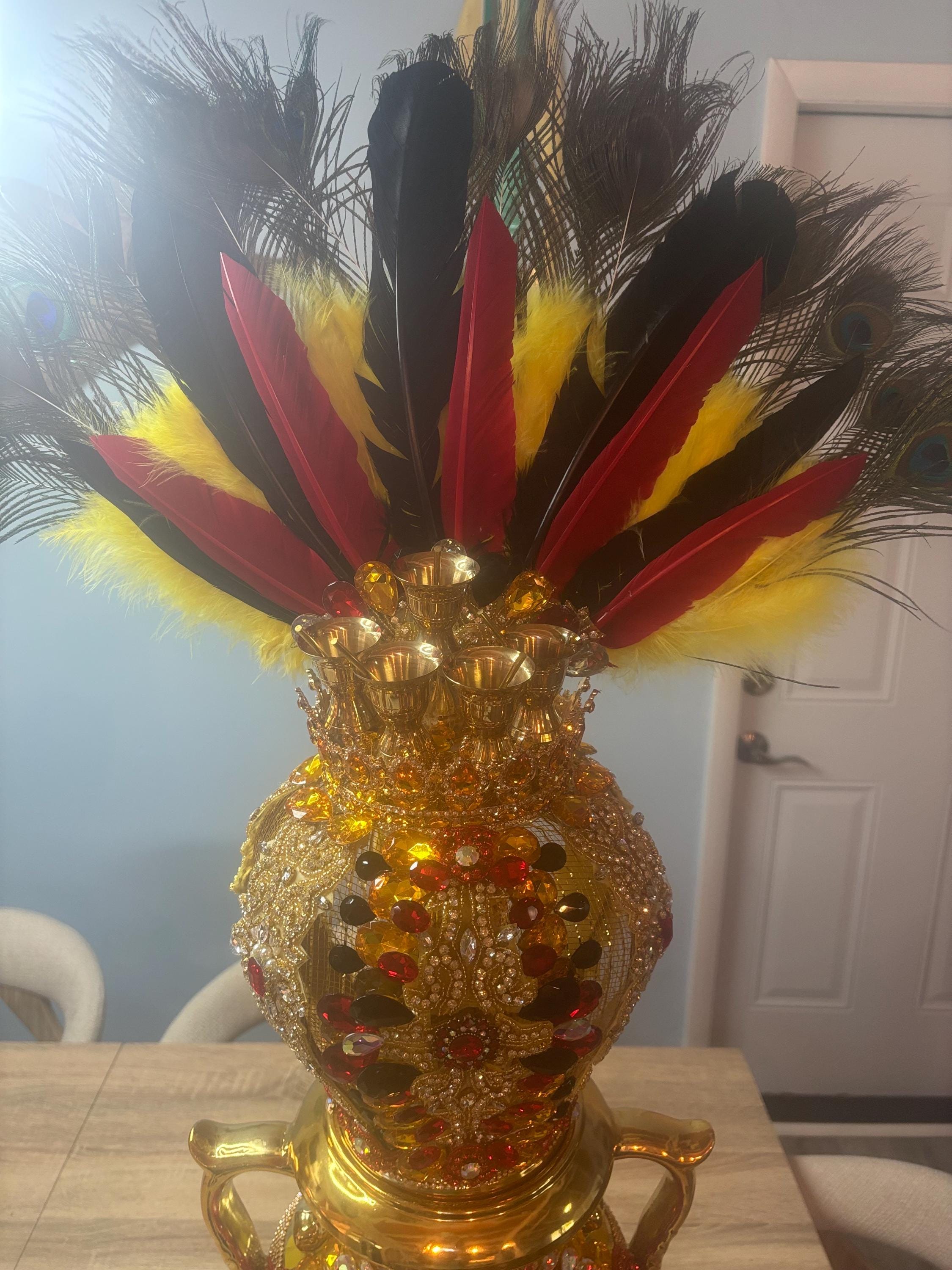 Set sopera Pedestal y corona de oshun ibu kole
