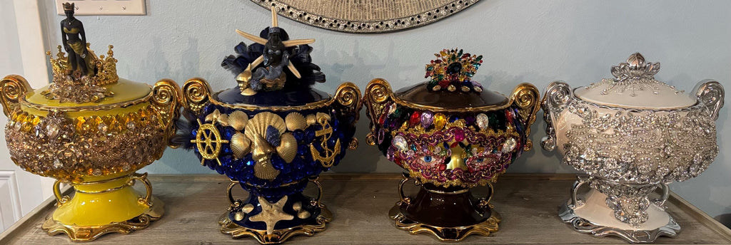 Set de soperas oshun,yemaya,obbatala, oya