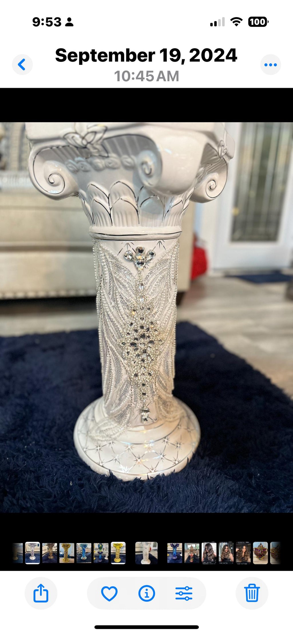 pedestal de Obbatala