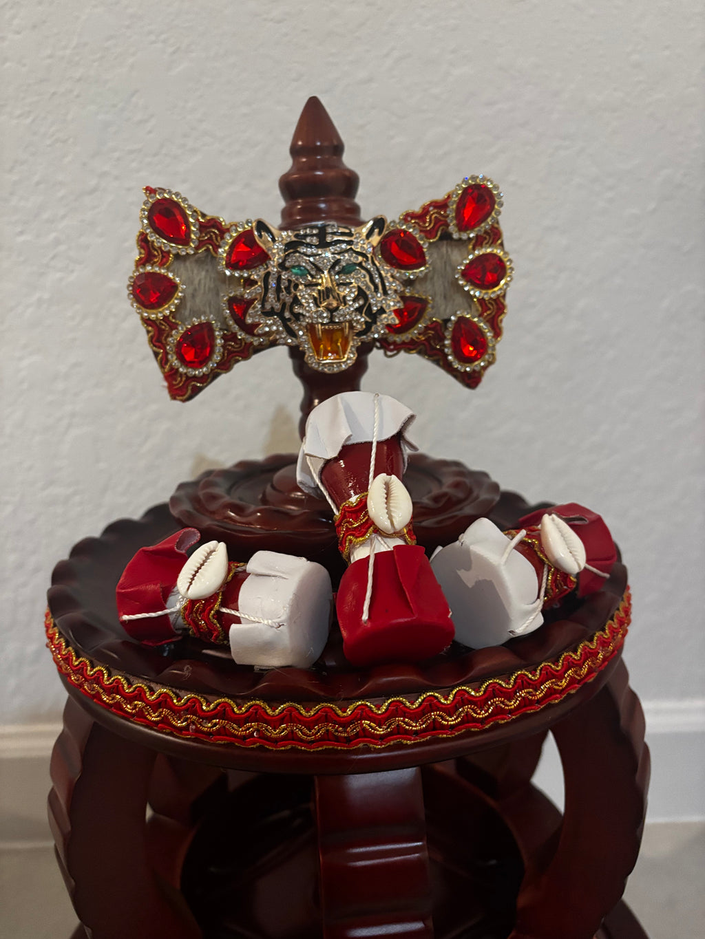 set batea y corona de shango