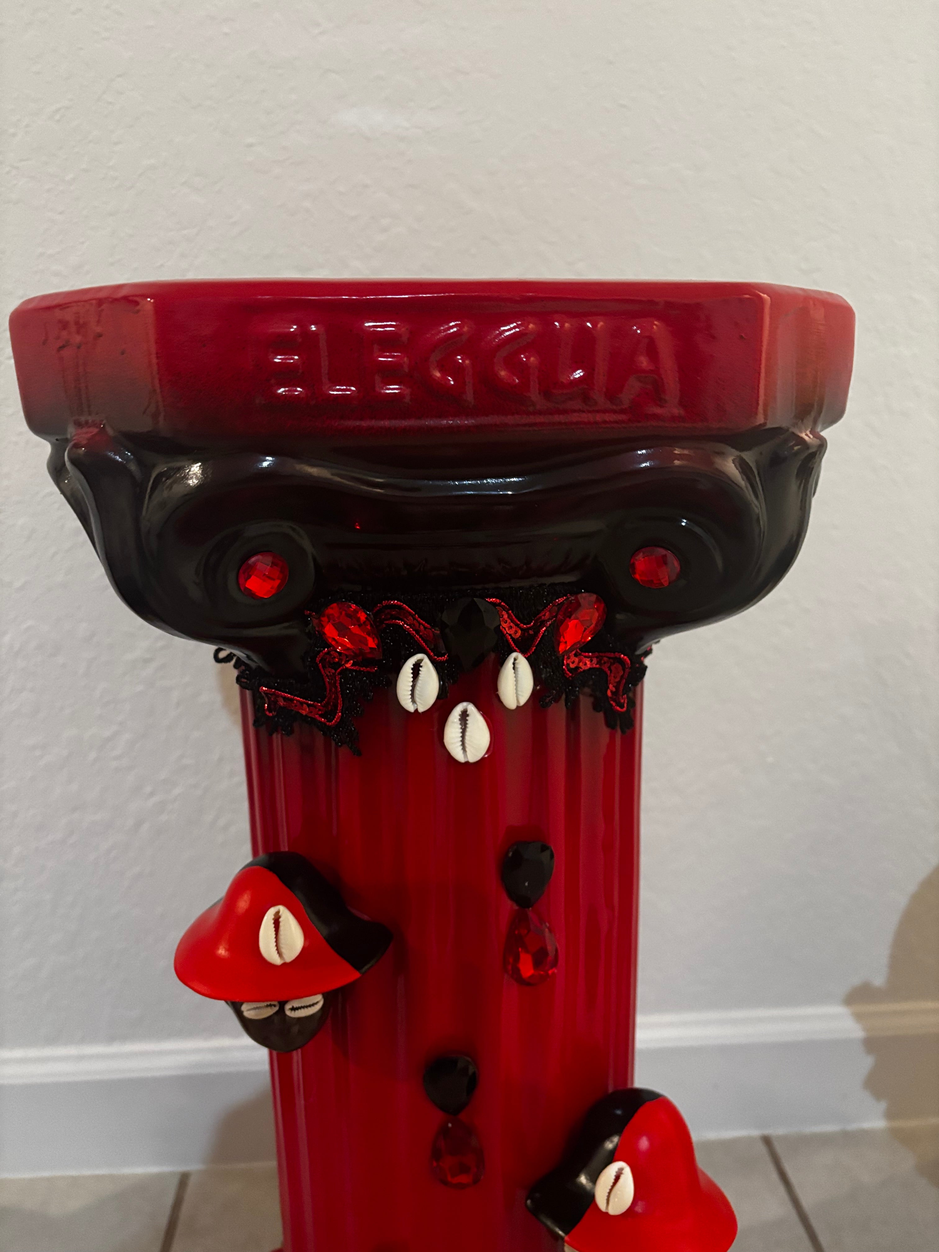 casita y pedestal de eleggua