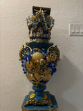 Set de yemaya  corona sopera  con pedestal