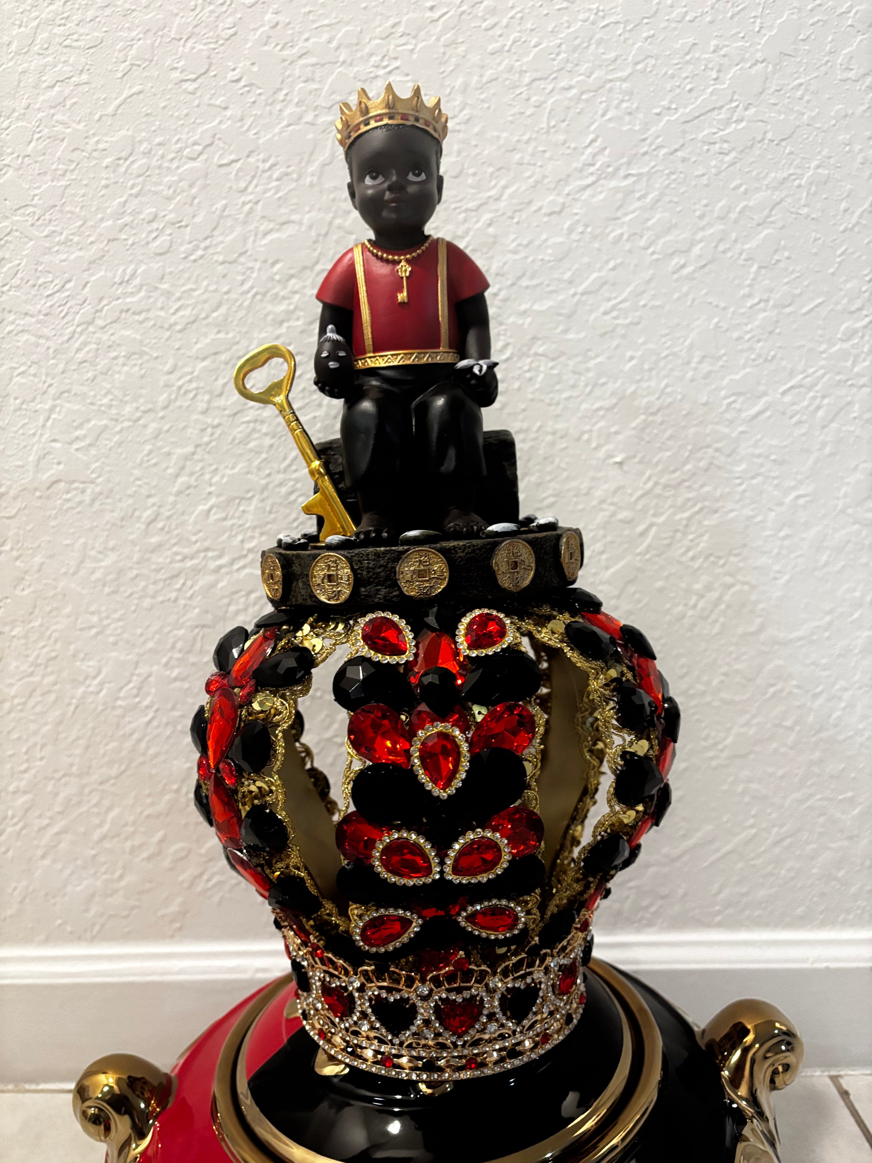 casita y pedestal de eleggua