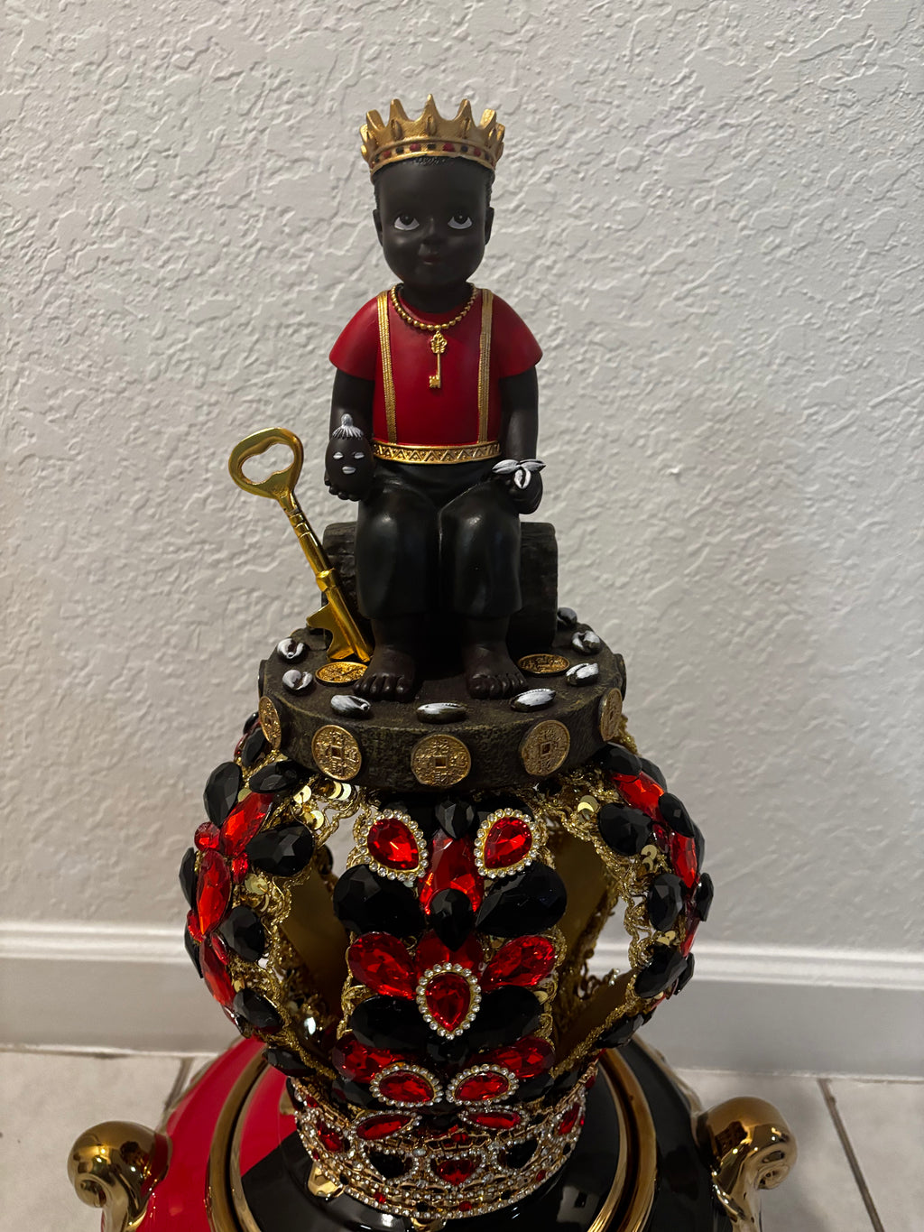 casita y pedestal de eleggua
