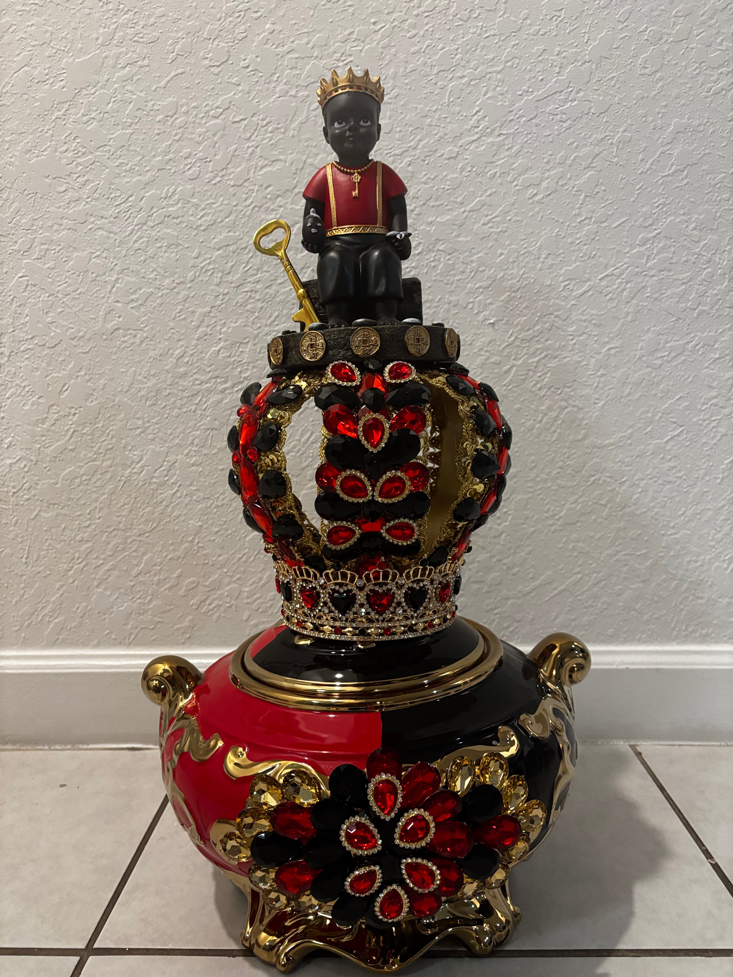 casita y pedestal de eleggua